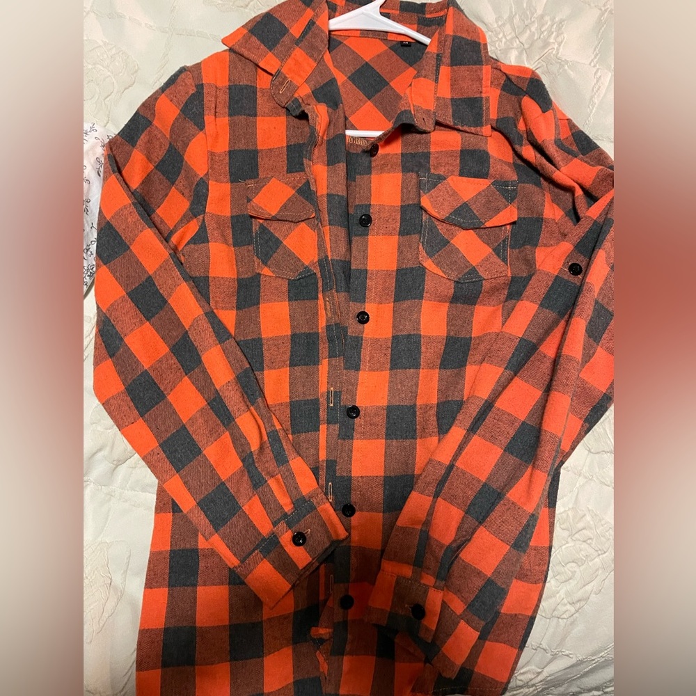 Flannel worn once